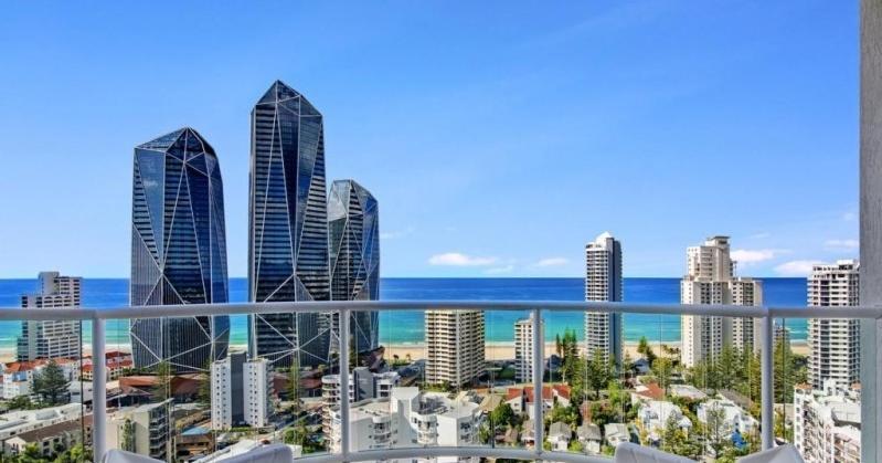 Deluxe Ocean Views Apartment Gold Coast Exterior foto