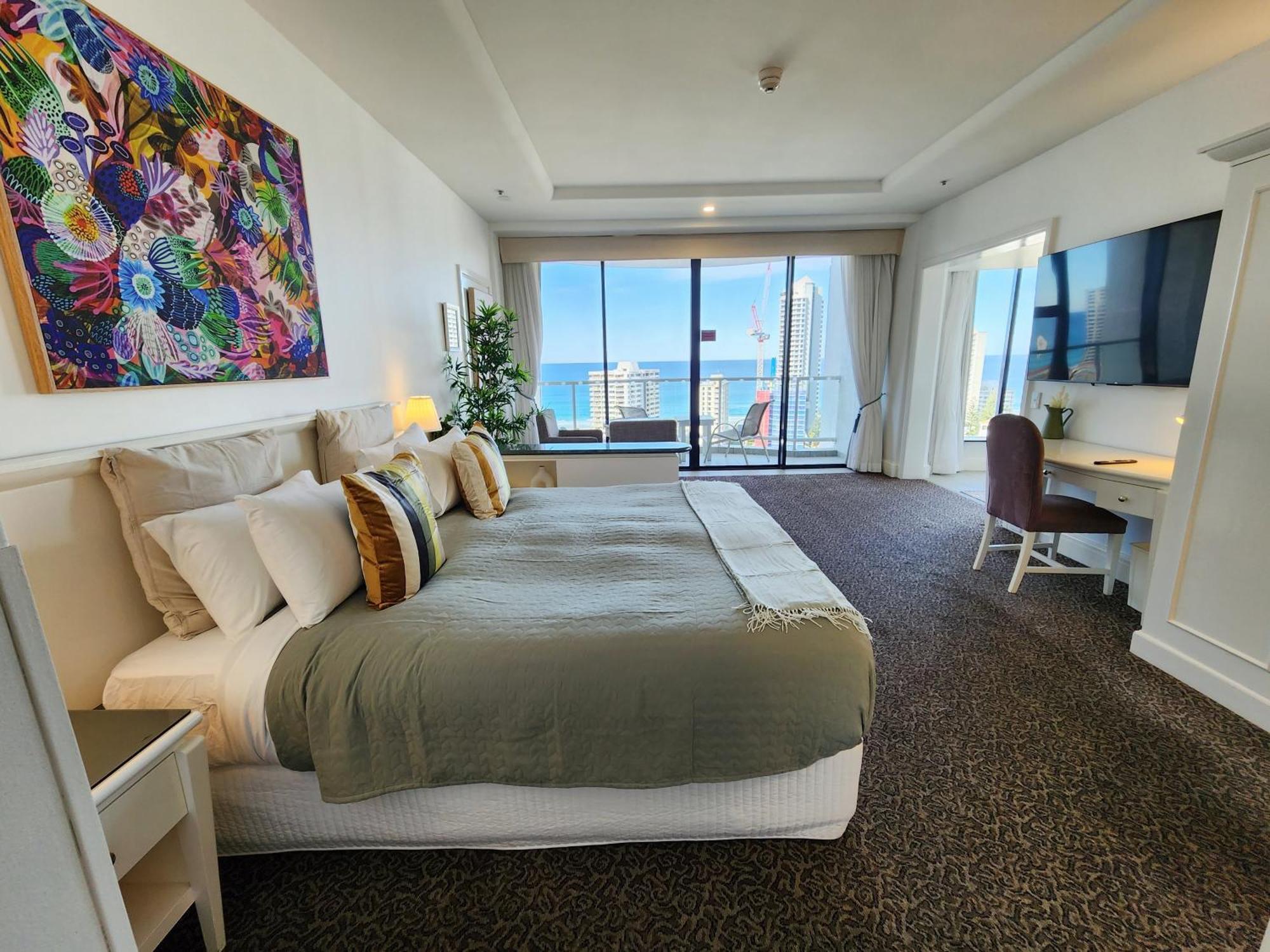 Deluxe Ocean Views Apartment Gold Coast Exterior foto